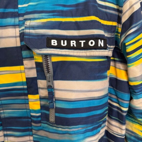 Burton Mountain Dew Collab Jacket Dryride Snowboarding Ski Snow Coat Mens XL - Picture 10 of 15